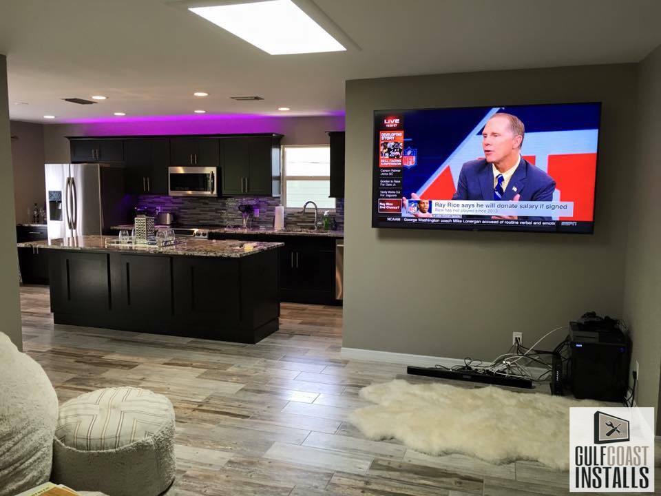 10 Pictures of TV Mounting Projects We Recently Completed in Naples