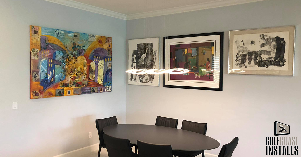 Picture Hanging Service: 5 Reasons Not to Hang Your Own Artwork