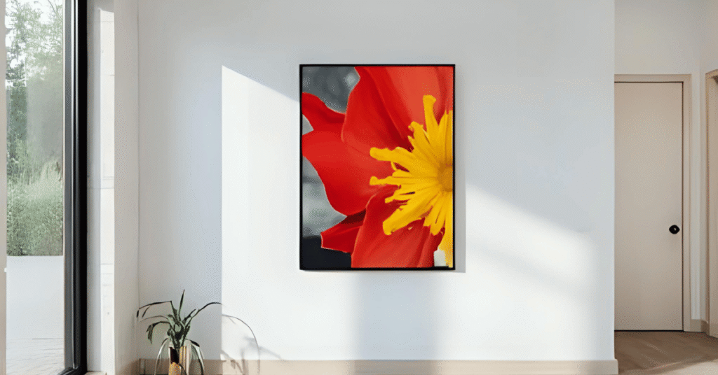wall art installation