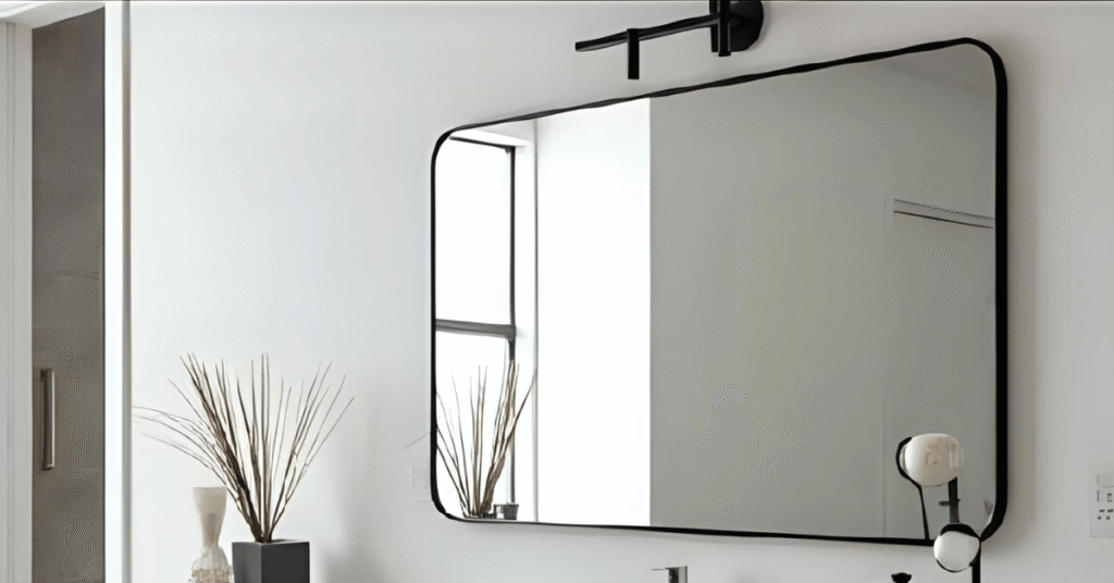 mirror hanging